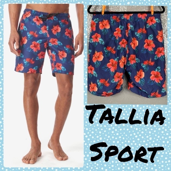 Tallia Sport tropical board short. Beach, swim - Picture 1 of 11